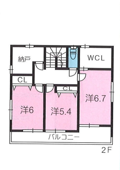 高知県 香美市 土佐山田 2F 高知県 香美市 土佐山田 建売図面19 2F