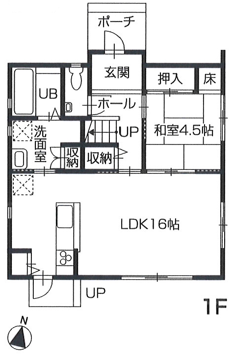 高知県 香美市 土佐山田 建売図面19 1F 高知県 香美市 土佐山田 建売図面19 1F