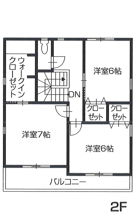 高知県 香美市 土佐山田 建売図面19 2F 高知県 香美市 土佐山田 建売図面19 2F