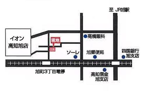 旭町3丁目　案内図