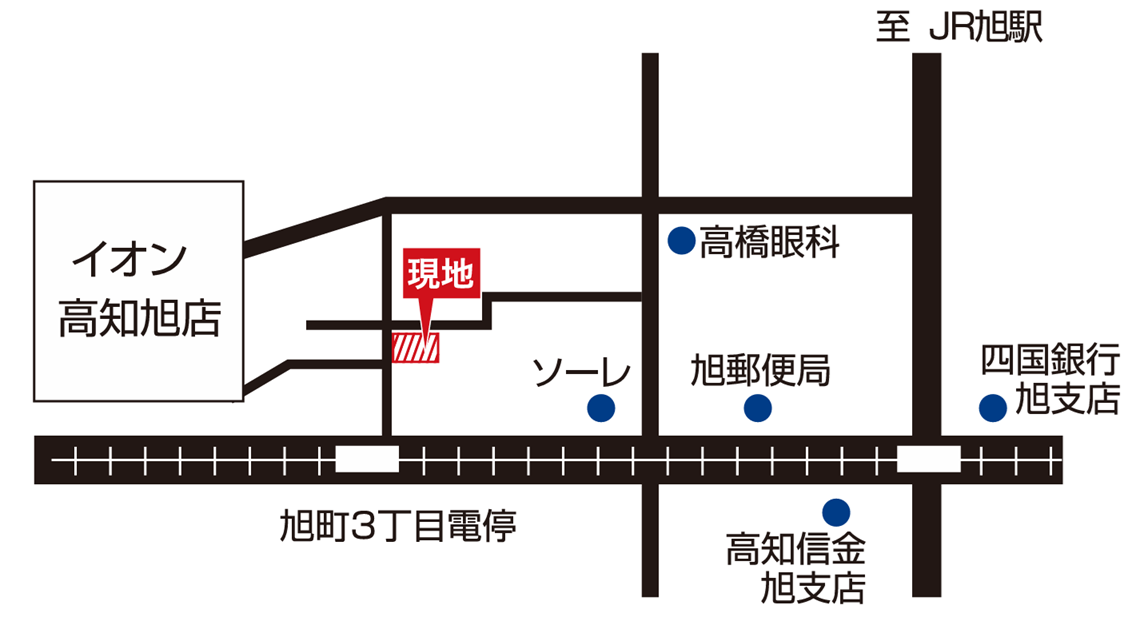 旭町3丁目 案内図 旭町3丁目 案内図