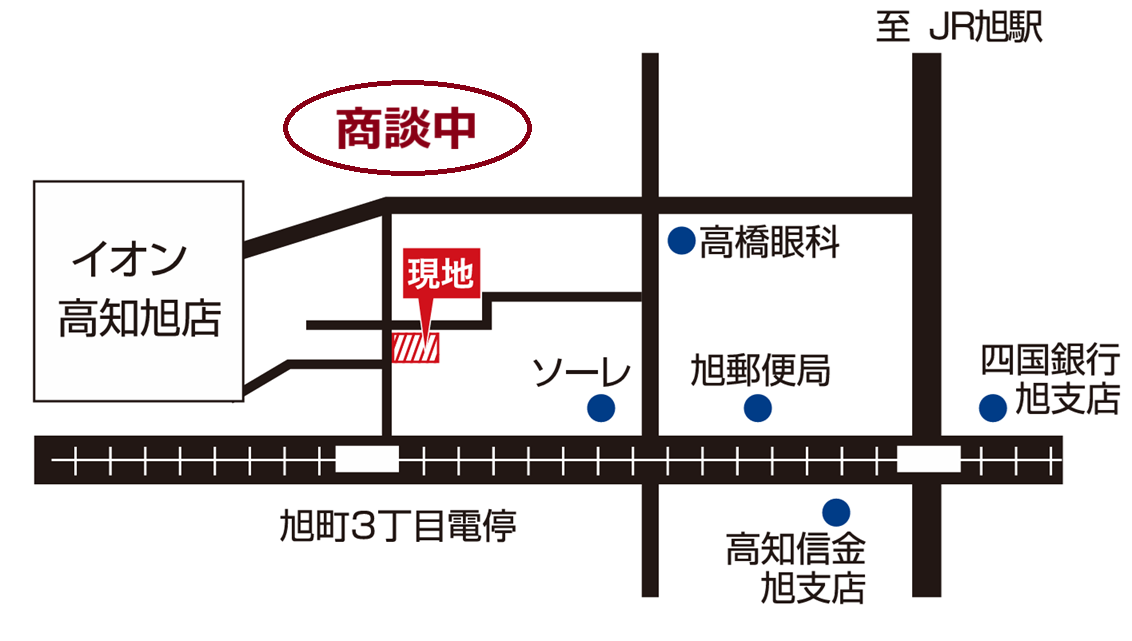 旭町3丁目　案内図