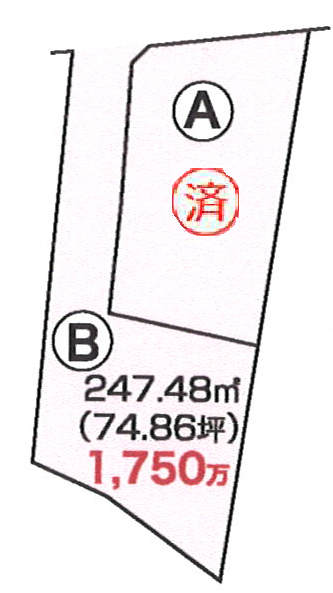 福井東町　区画図