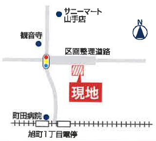 中須賀町　案内図