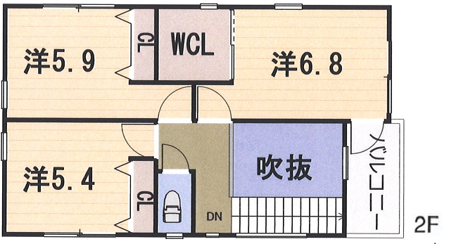 高知県 瀬戸西町 2F 高知県 瀬戸西町 建売図面19 2F